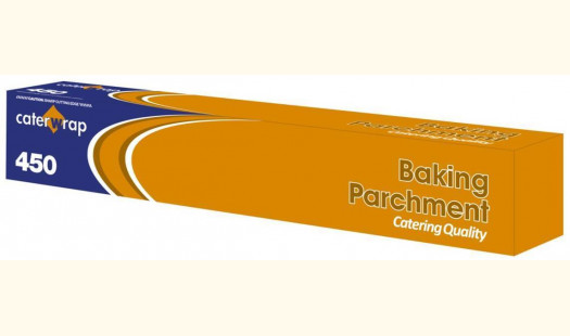 Caterwrap Silicon Coated Baking Parchment Paper 450mm x 50m
